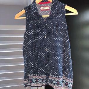 Abercrombie kids sleeveless blouse Girls 15/16